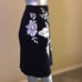 WHBM Floral Embroidered Sateen Pencil Skirt 6