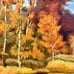 Original Fall Scenery Oil Painting On Canvas