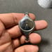 Vintage Seiko Ladies Cuff Watch Silver Tone Black Dial Manual Wind Up Working sh
