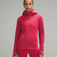 NWT Lululemon Scuba Full Zip Hoodie, Sz 6, Vintage Rose
