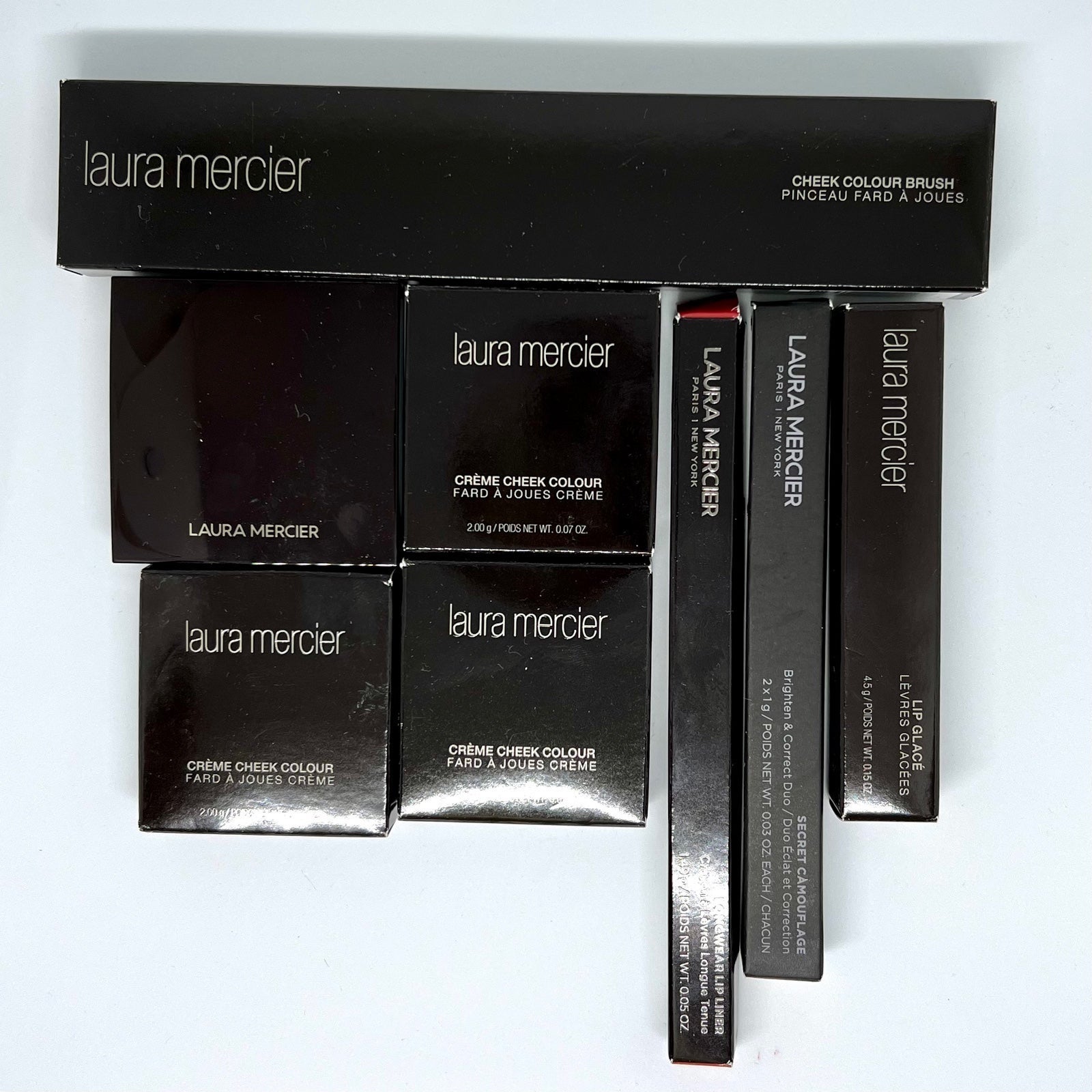 Laura Mercier Blush, Brush, Lip Liner & More Set, New in Box