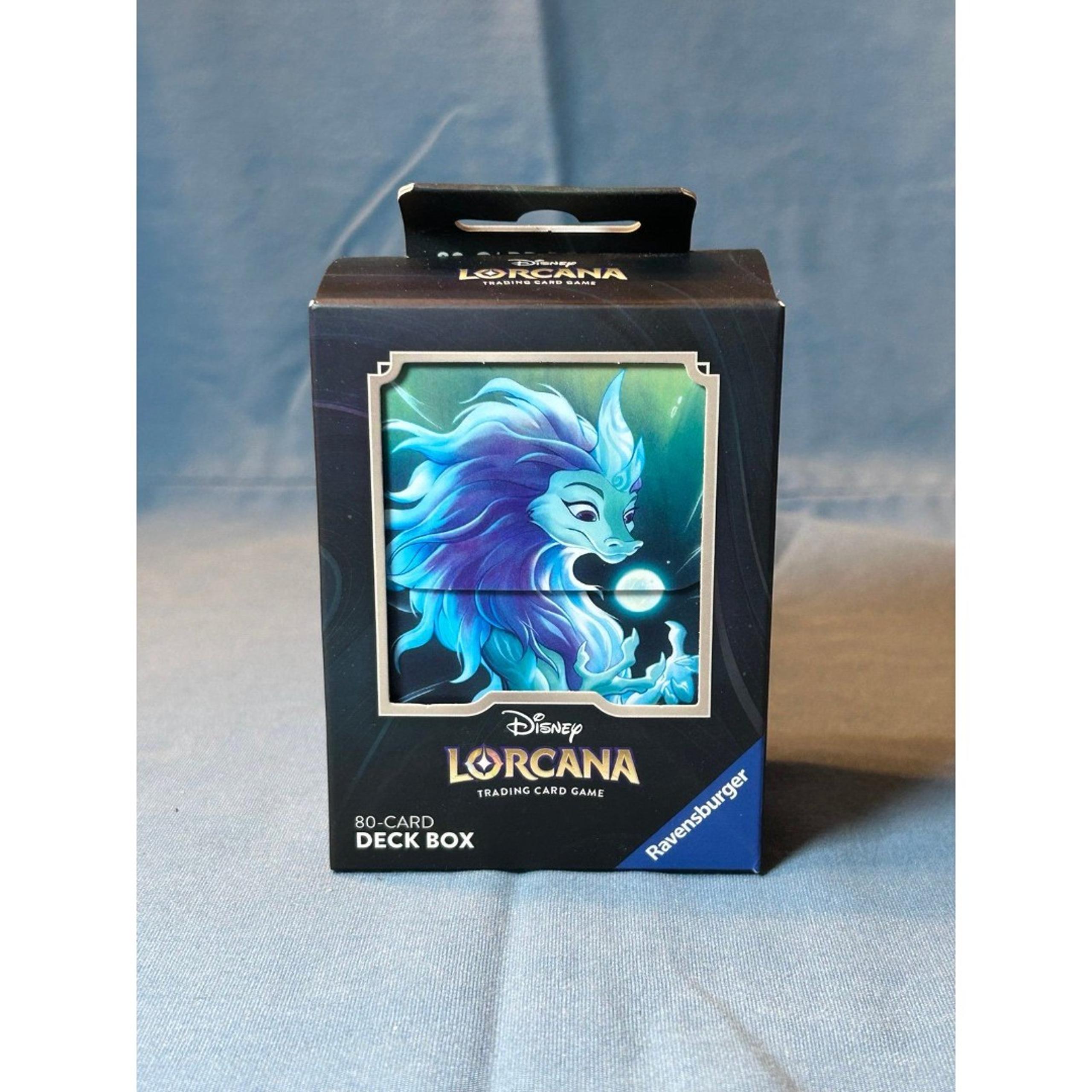 Disney Lorcana Rise of the Floodborn Raya the Last Dragon Sisu Deck Box