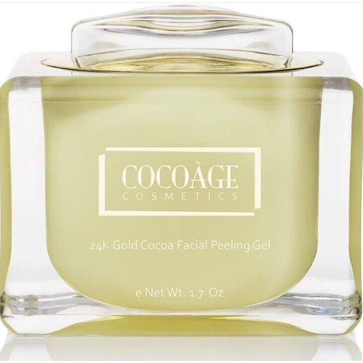 New Authentic Cocoàge HOT TEMP Intense 24K Gold Peeling Gel - New Sealed -No Box