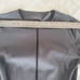 Thomas Wylde Collarless Gray Double Full Zip Form Fitting Peplum Jacket Sz S