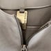 Thomas Wylde Collarless Gray Double Full Zip Form Fitting Peplum Jacket Sz S