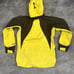 Women's Vintage 90's Patagonia Stretch Gravity Yellow Gray Hooded Jacket Sz S
