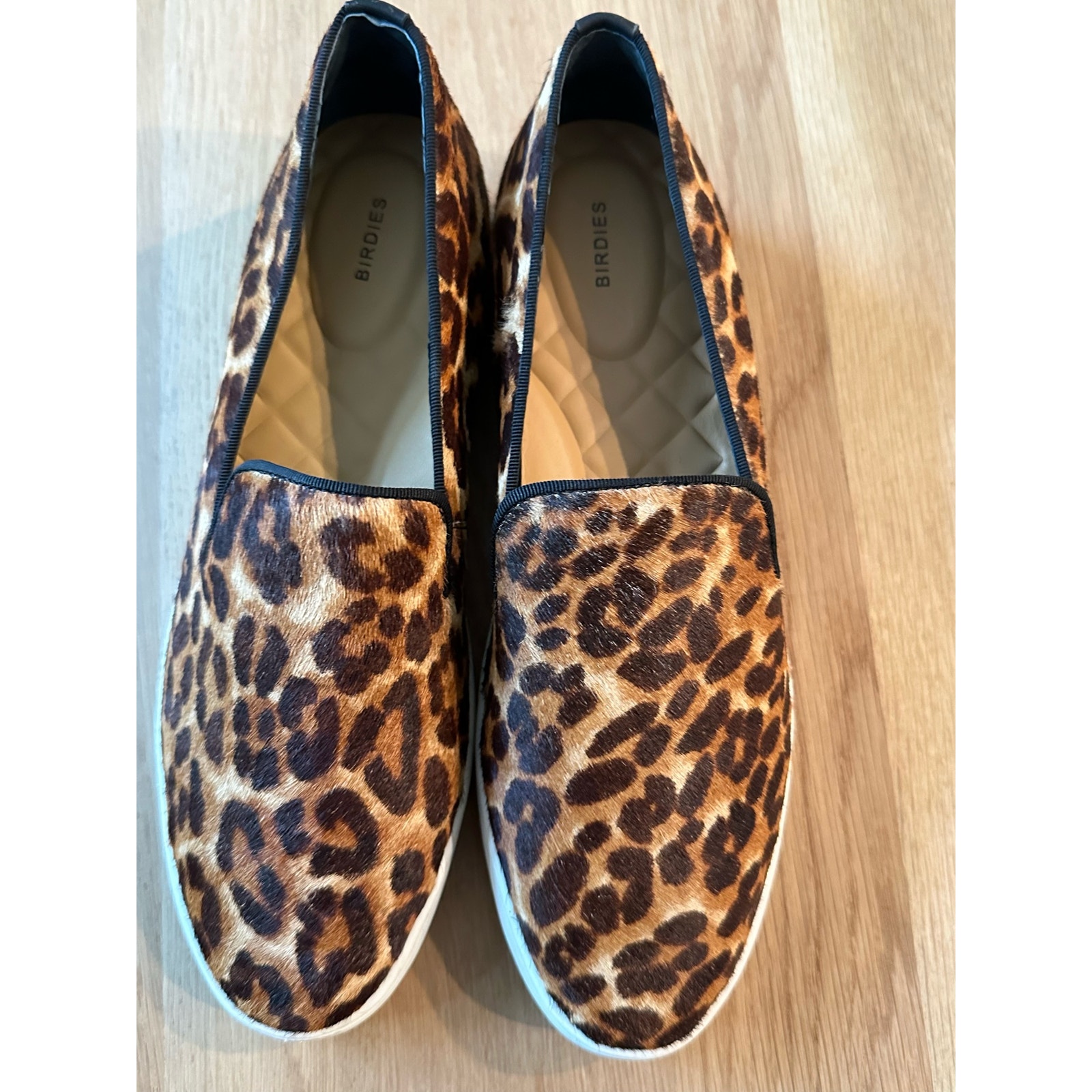 Birdies leopard slip on sneaker