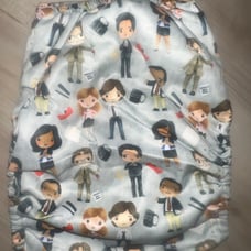 The office cloth diaper