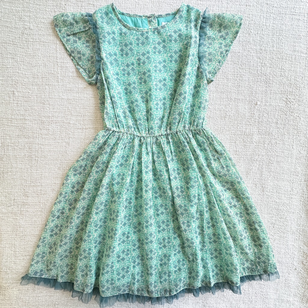Wild & Gorgeous Teal Party Dress EUC 8/9