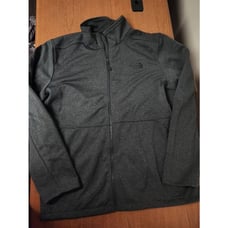The North Face Men LARGE grey APEX CANYONWALL Full Zip Jacket