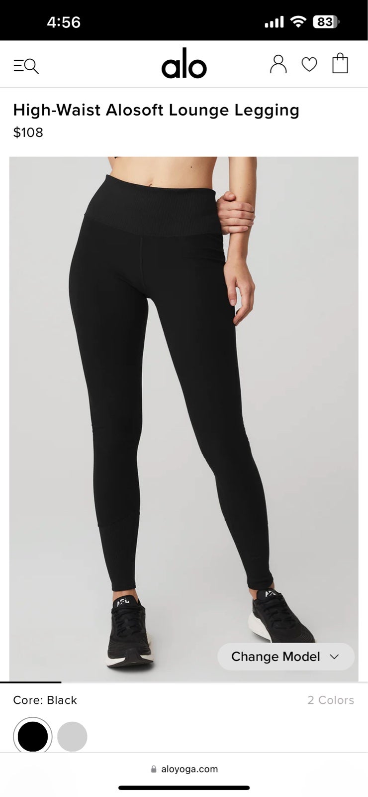 High-Waist Alosoft Lounge Legging