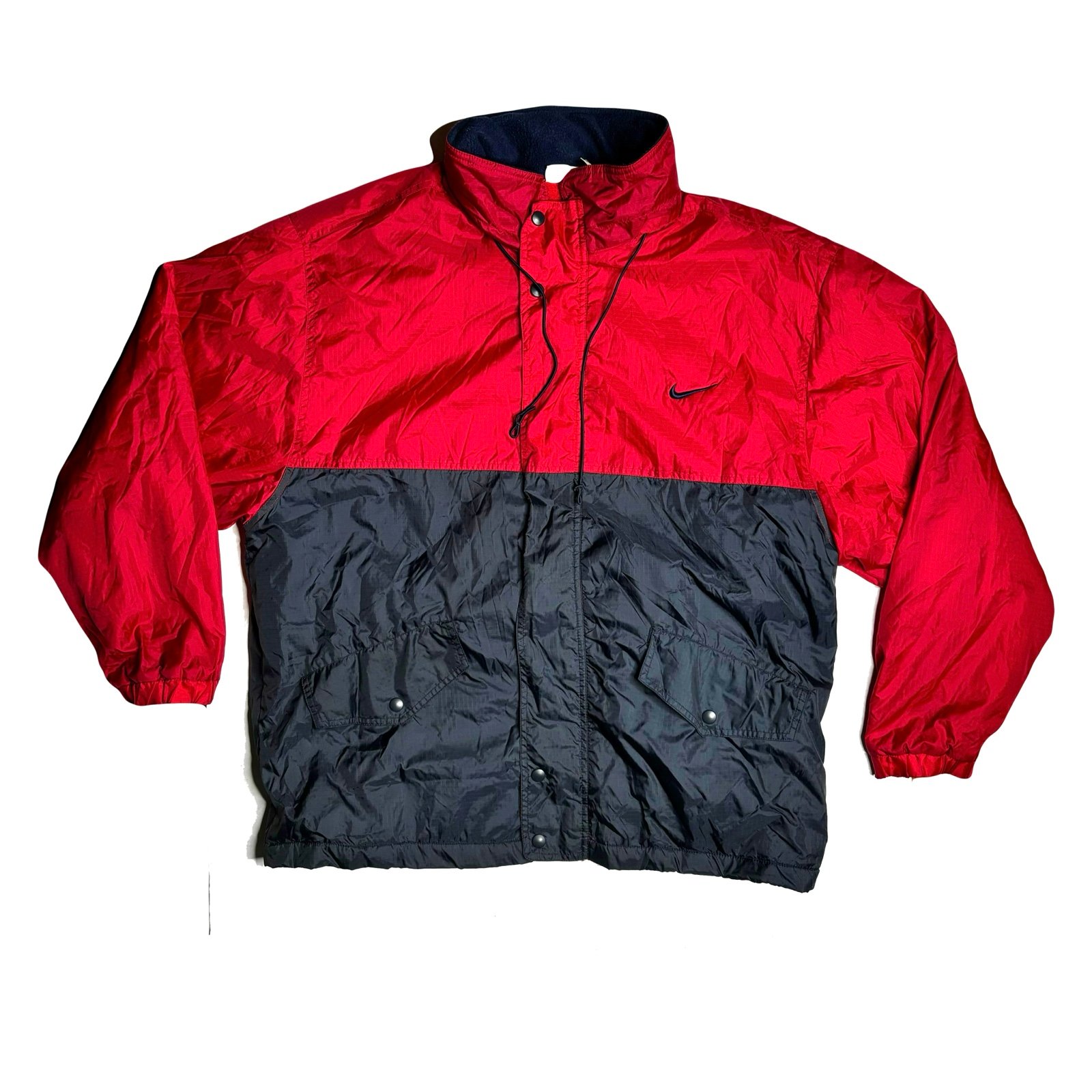 Vintage 90’s Nike Red & Blue Parka Jacket