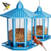 Birdream 2 Pack Bird Feeders for Outdoor Hanging, Retro Pagoda Design Fun Instal