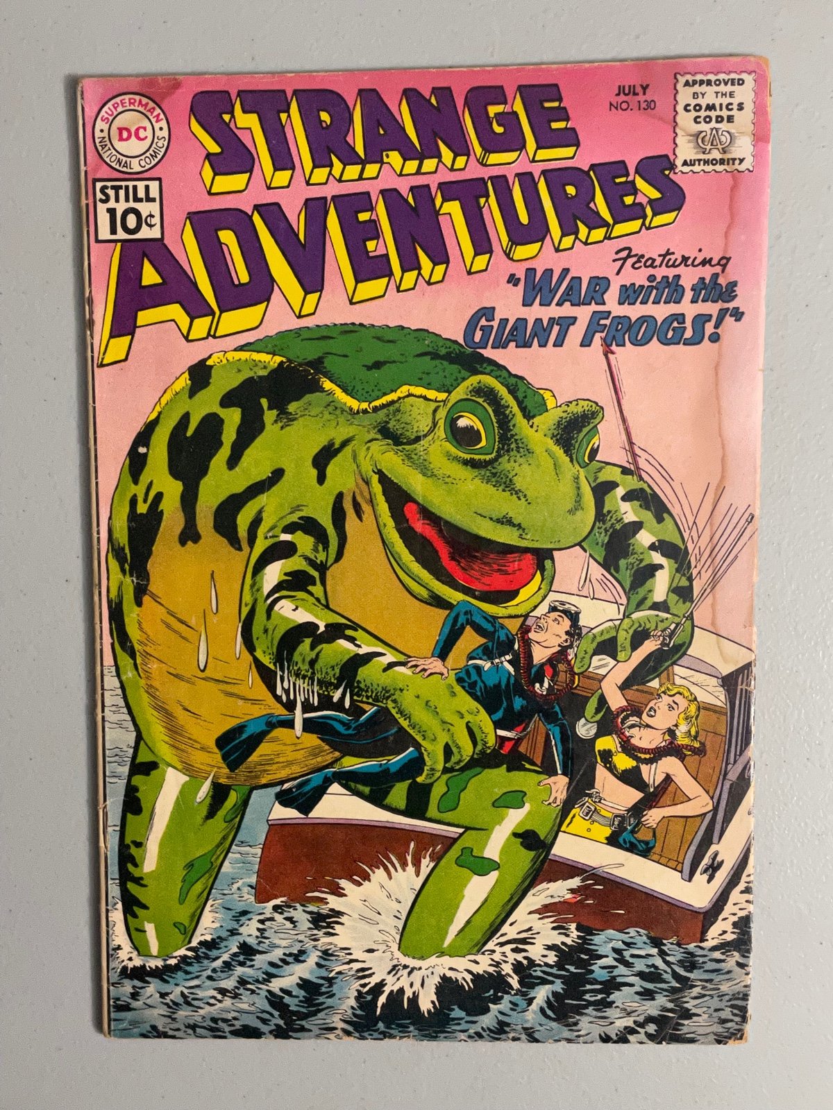 Strange Adventures # 130 (DC Comics, 1961)