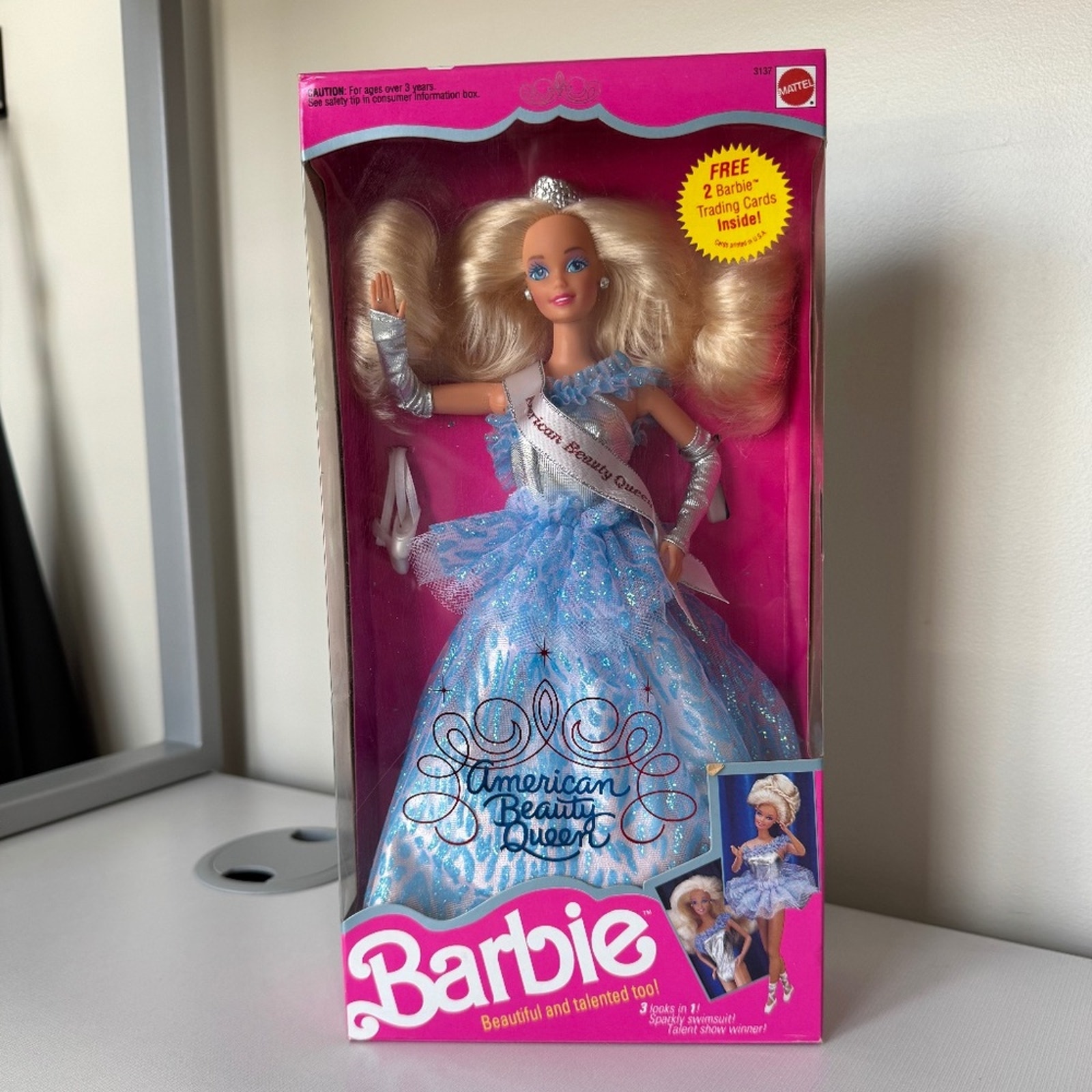 Barbie 1991 American Beauty Queen Barbie