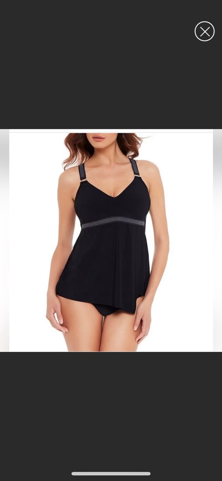NWTMagicsuit Star Studded Carly Tankini Swim Top