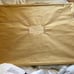 Vintage 24W x 18H Mughal “Horse and Runner” Lithograph in Geometric Gold Frame