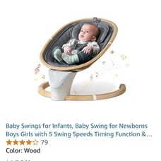 Baby swing