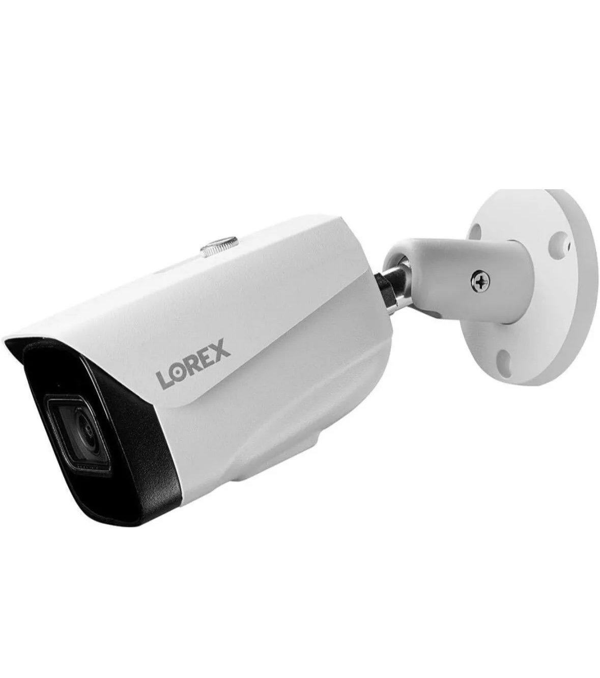 Lorex 4K (8MP) Smart IP Bullet Security Camera with Listen-in Audio and Real-Tim