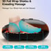 Foot Massager with Heat, Gifts for Dad/Mom, Electric Shiatsu Foot Massager with