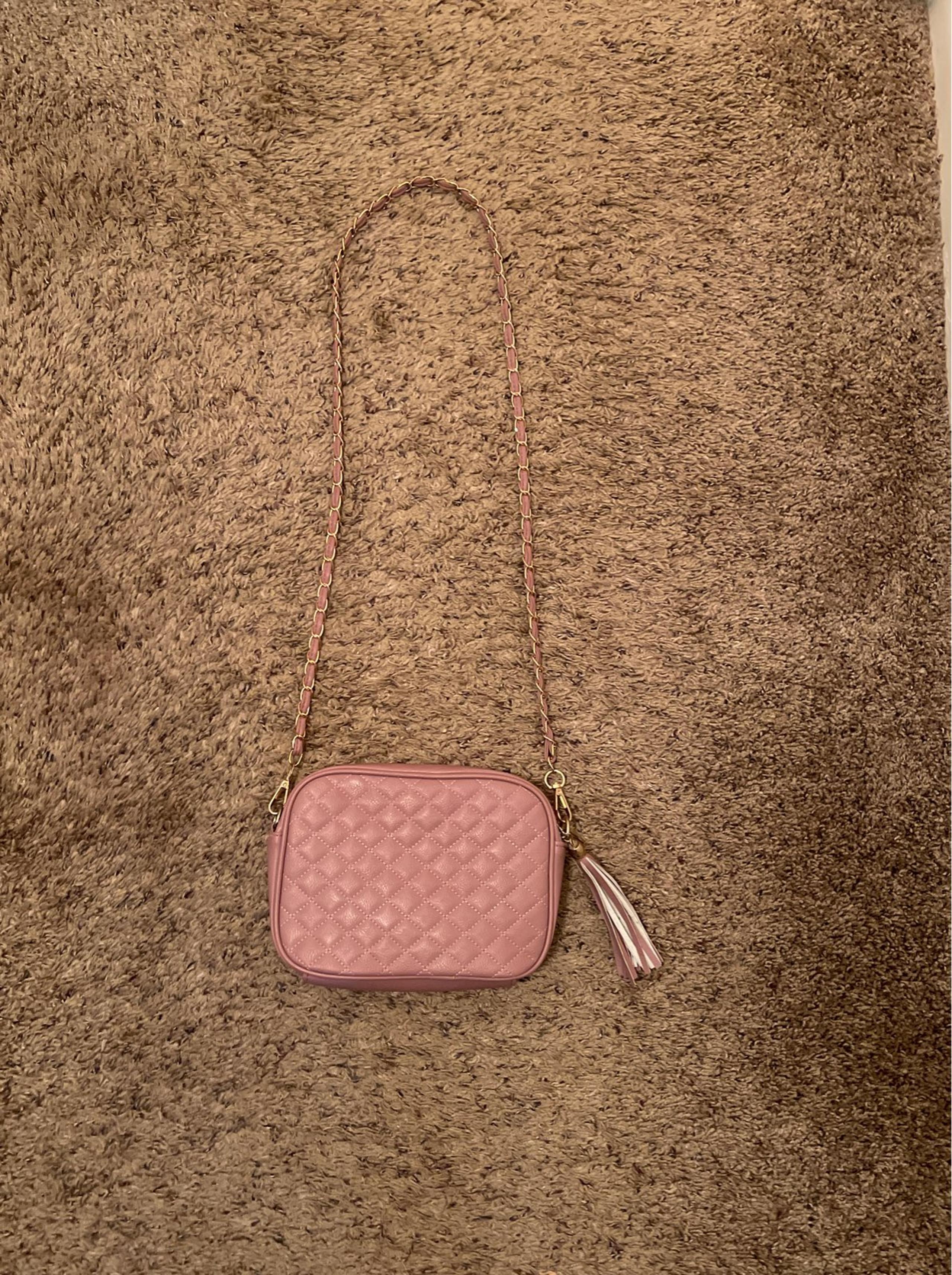 Mauve crossbody purse
