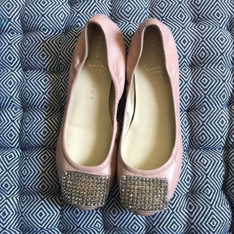 Ivanka Trump Ballerina flats pink shoes