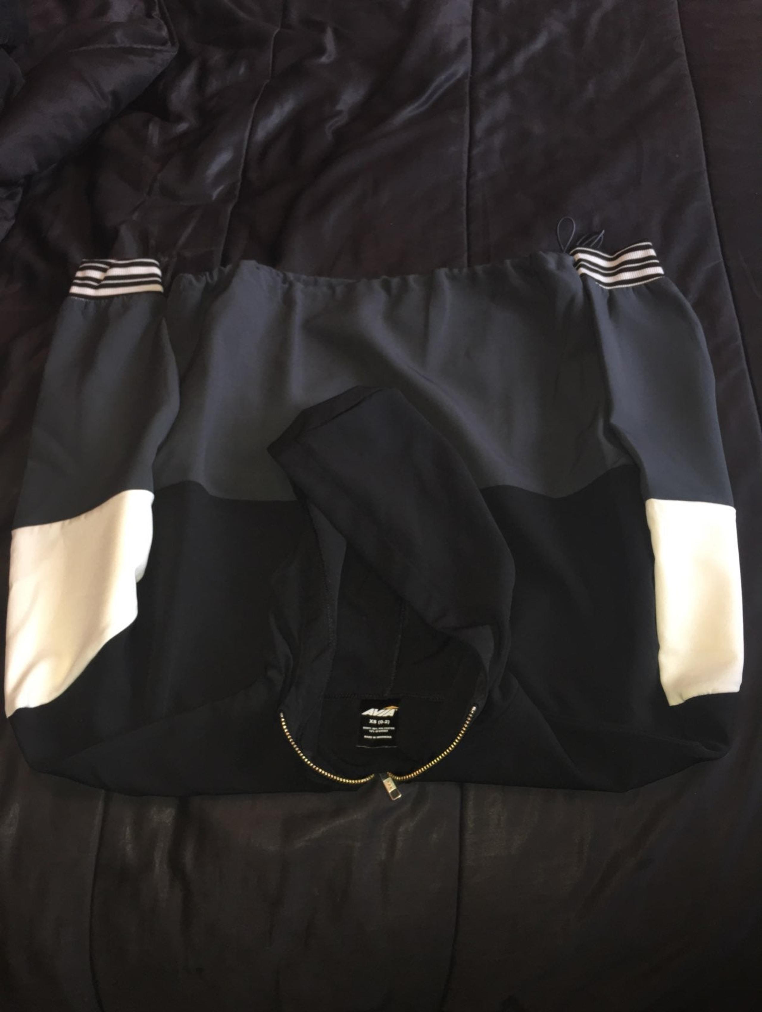 Avia Black , White , Gray Hoodie