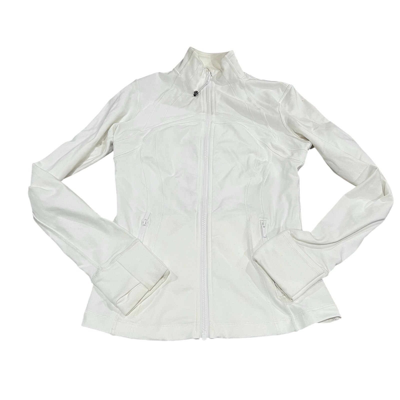 Lululemon White Define Jacket - Size 6 - Great Condition!