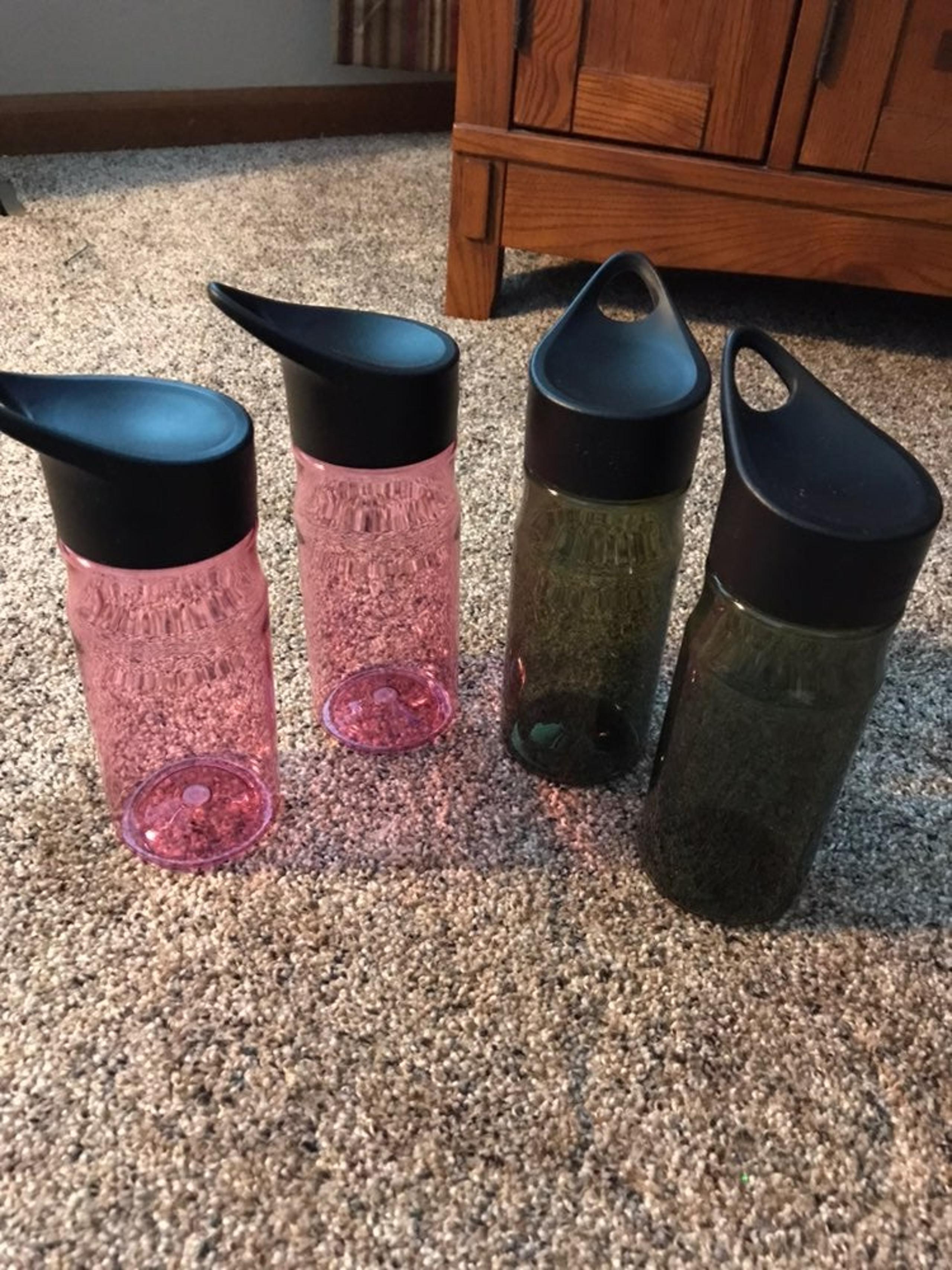 4-Piece Thermos 18 Oz Water Bottles