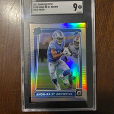 amon ra st brown rookie Sgc 9