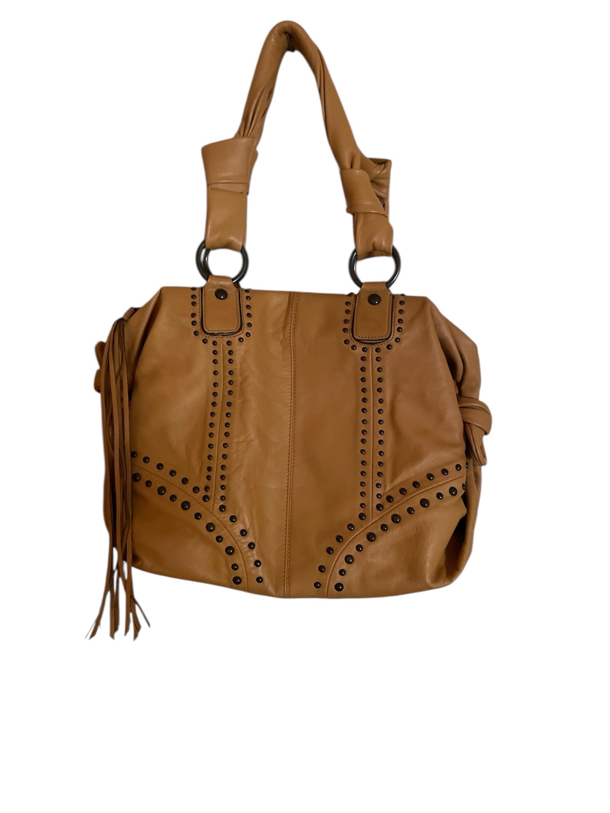 Gold Studded Handbag Nice Condition - Jessica Simpson