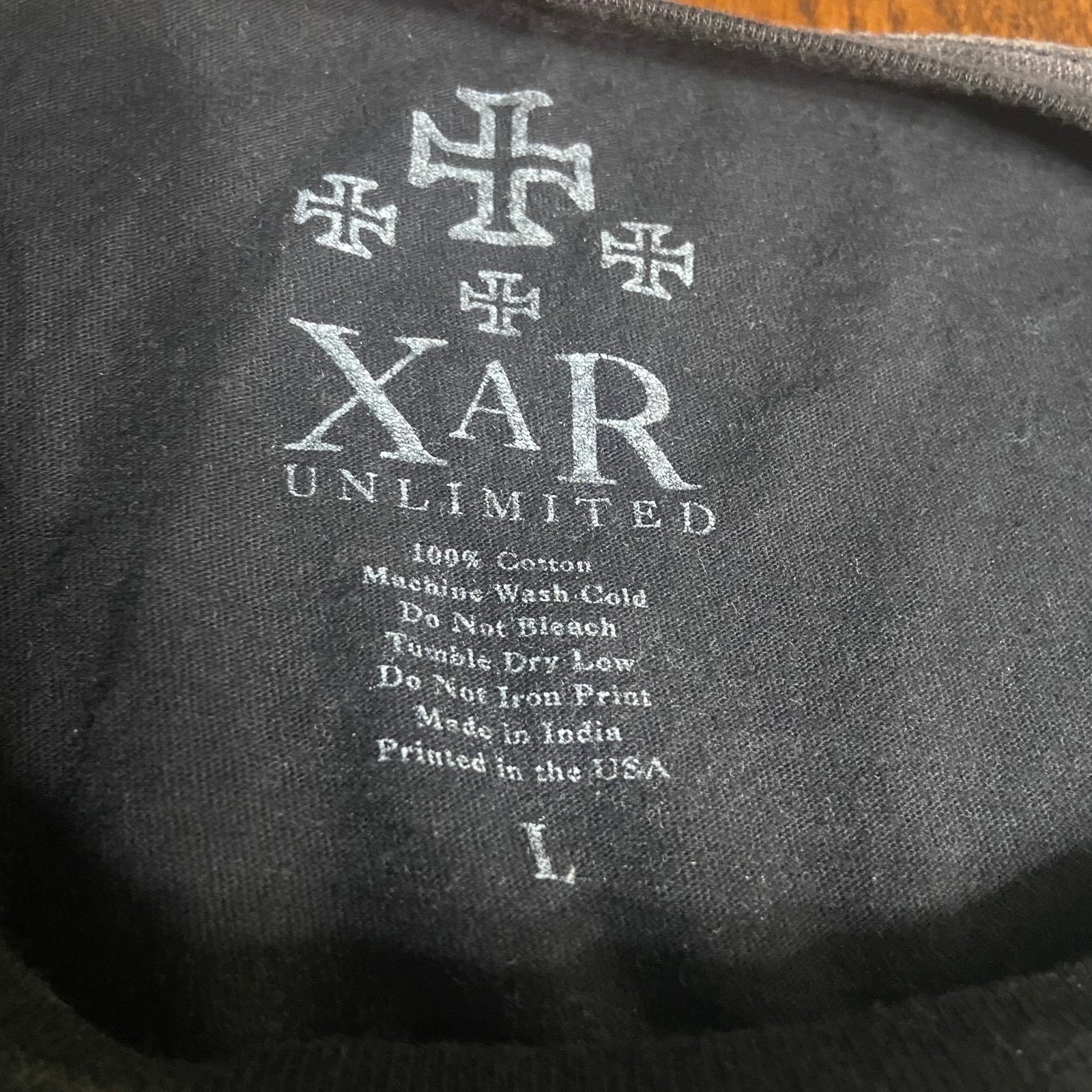 XZAVIER XAR outlet AXR Patron Saint Large T shirt