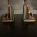 Vintage Baseball Bookends, Home Decor, Baseball Theme,