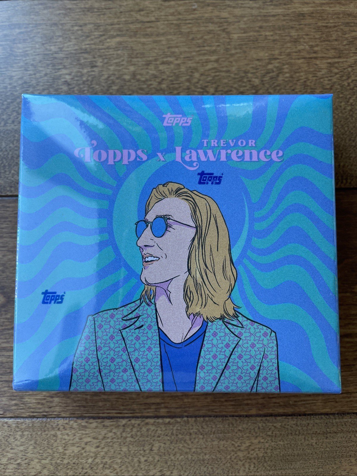 2021 Topps X Trevor Lawrence Factory Sealed Blue Rookie Box Moon Edition