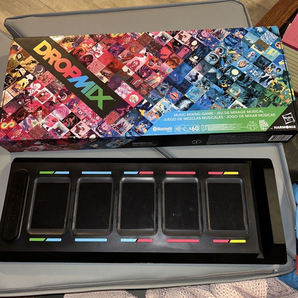 DropMix Music Mixing Gaming System 102 Cards Hasbro Music 2-4 Player Game