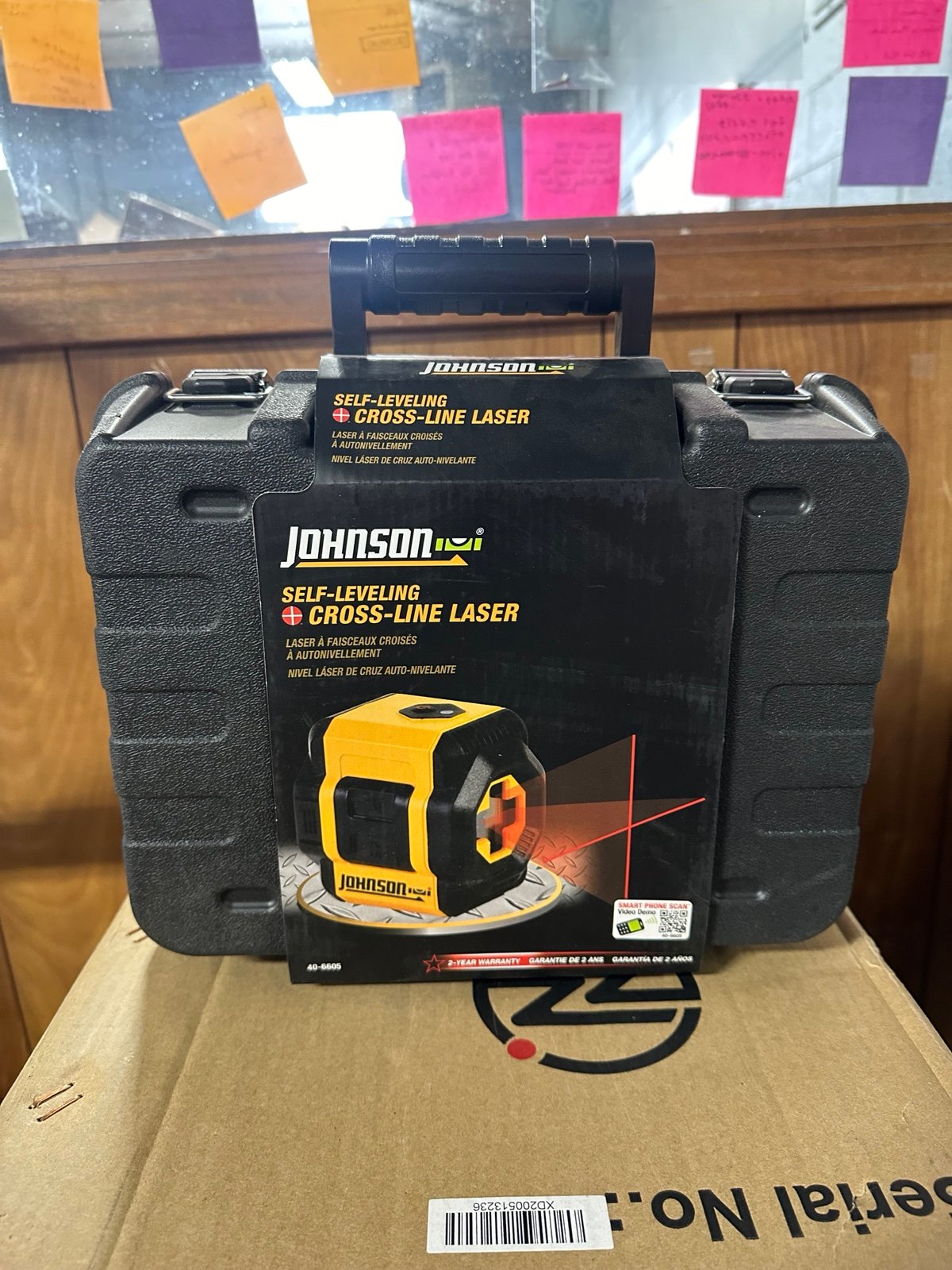 Johnson Self-Leveling Cross-Line Laser (K2)