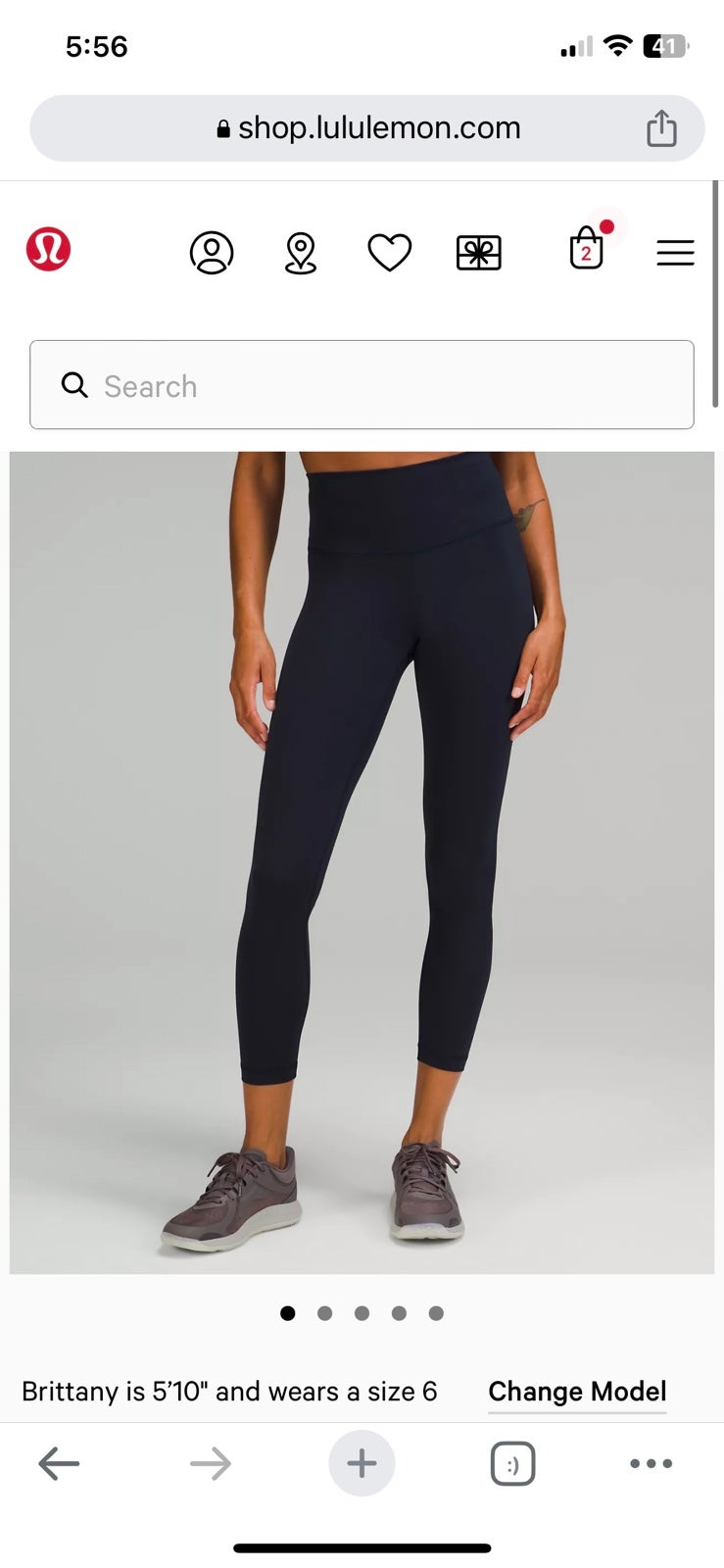 Lululemon Wunder Under 25’’ Legging