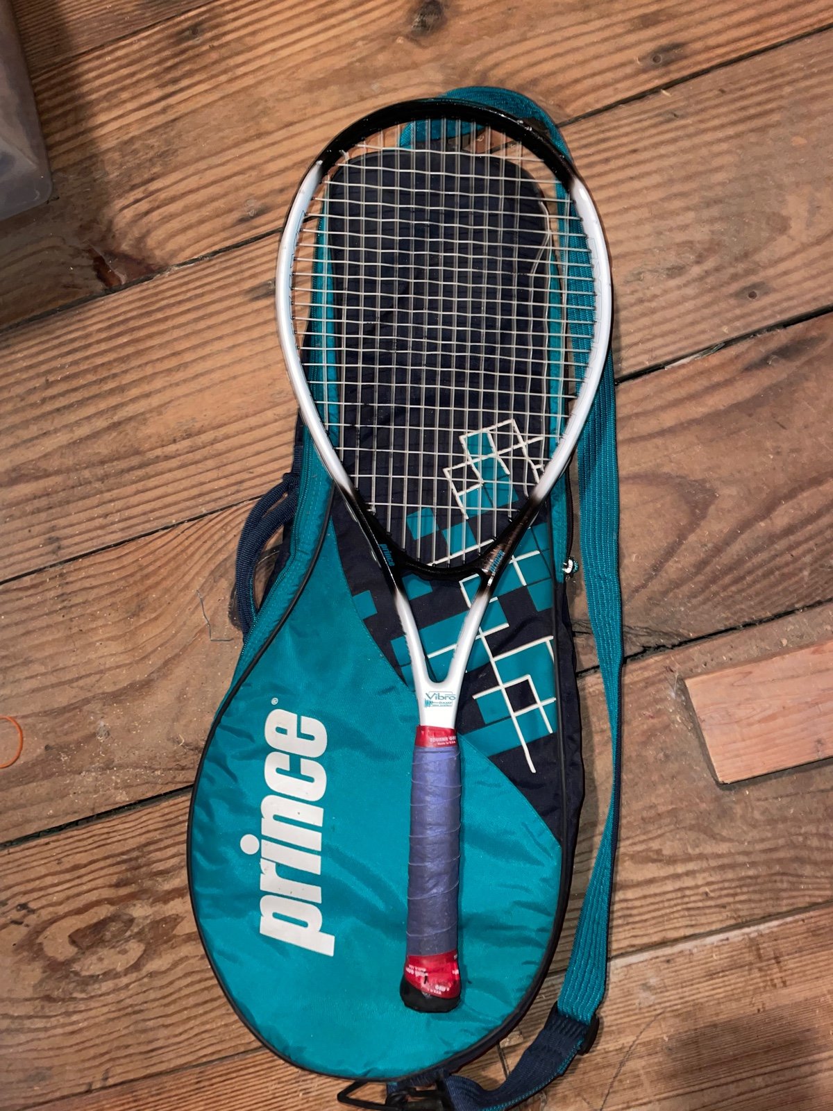 Vintage prince tennis racket set w/bag
