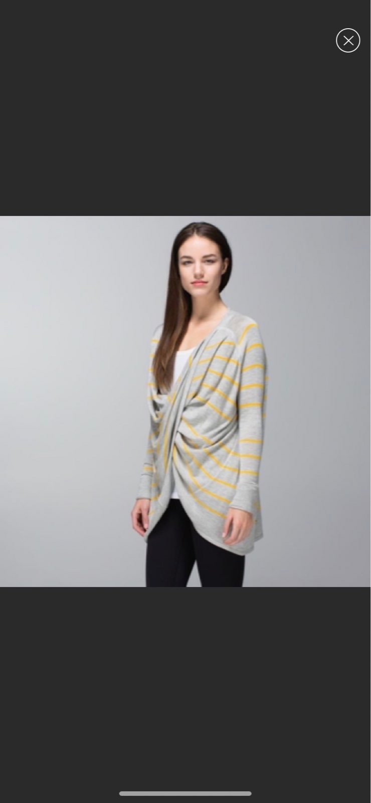 Lululemon Twist & Wrap Pop Stripe Heathe