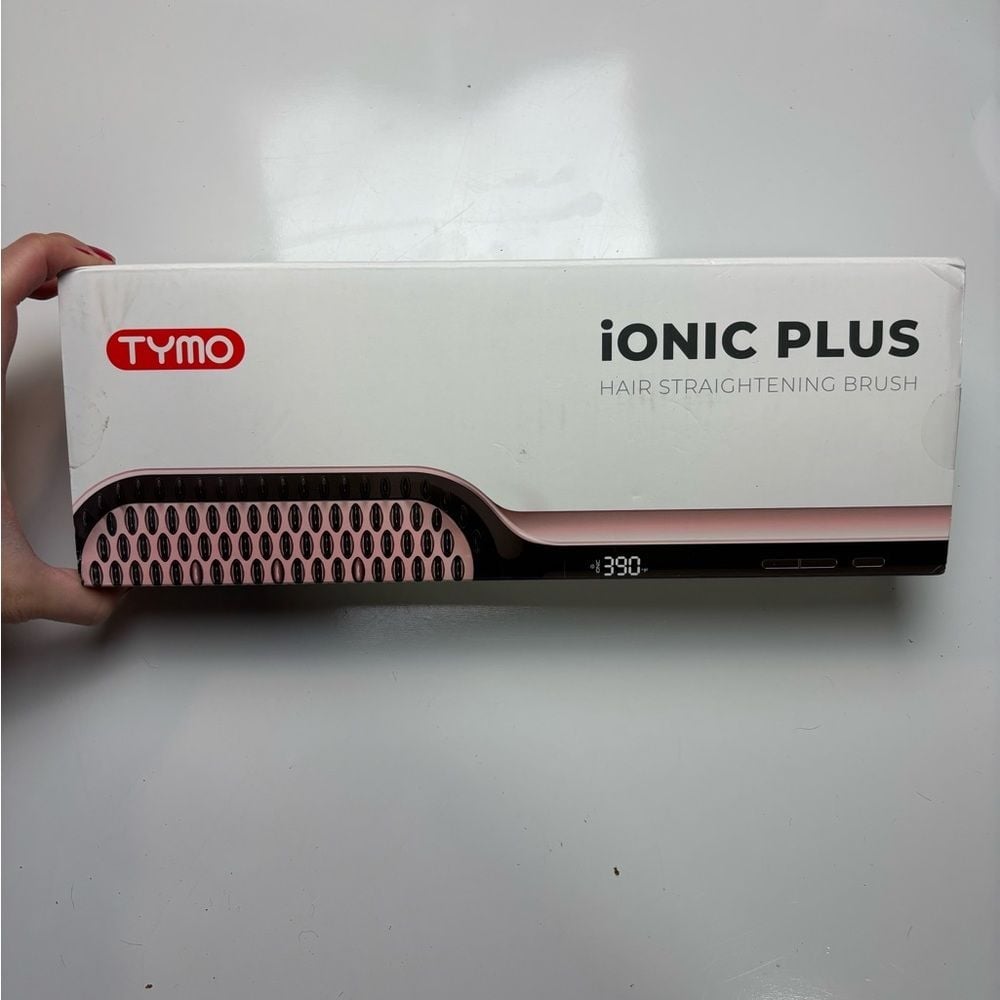 Tymo ionic plus hair straightener brush