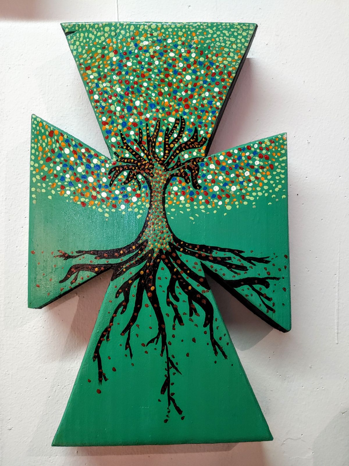 Hand made cross