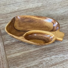 Handcrafted Vintage Wood Serving Platter