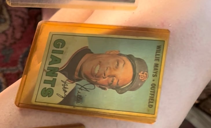 1967 Topps #200 Willie Mays HOF Giants SGC Authentic
