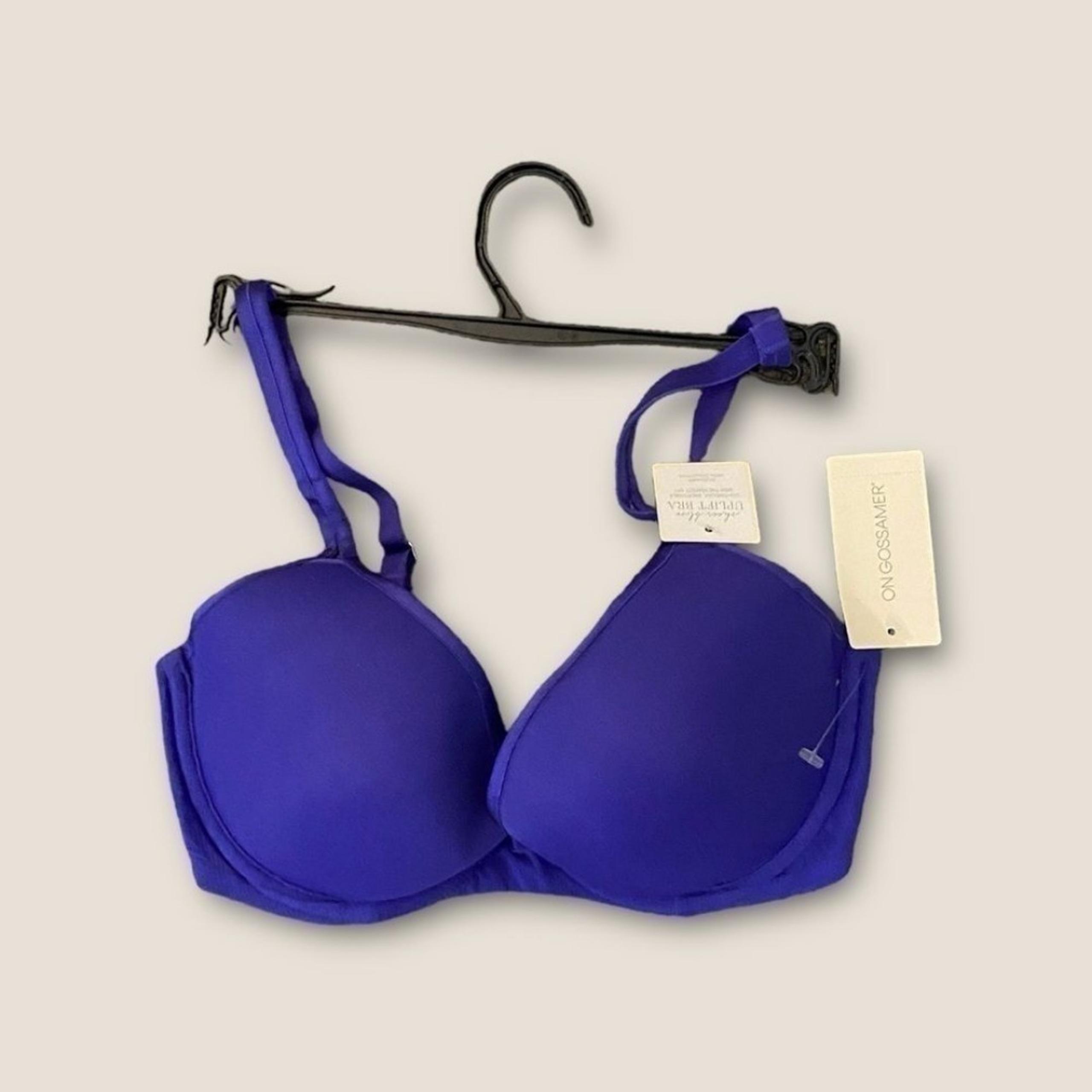 On Gossamer Sheer Blish Uplift Mesh Bra in Ink Blue 32D