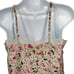 ZADIG & VOLTAIRE Camel Print Silk Camisole Sz XS Pink Floral Cottage Coquette