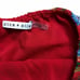 ALICE + OLIVIA Red Floral Tiered Halter Top Sz XS