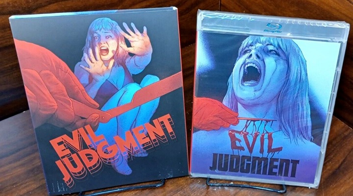 EVIL JUDGMENT (Blu-ray, 1984,Vinegar Syndrome) w/SLIPCOVER-NEW (Sealed)-Free S&H
