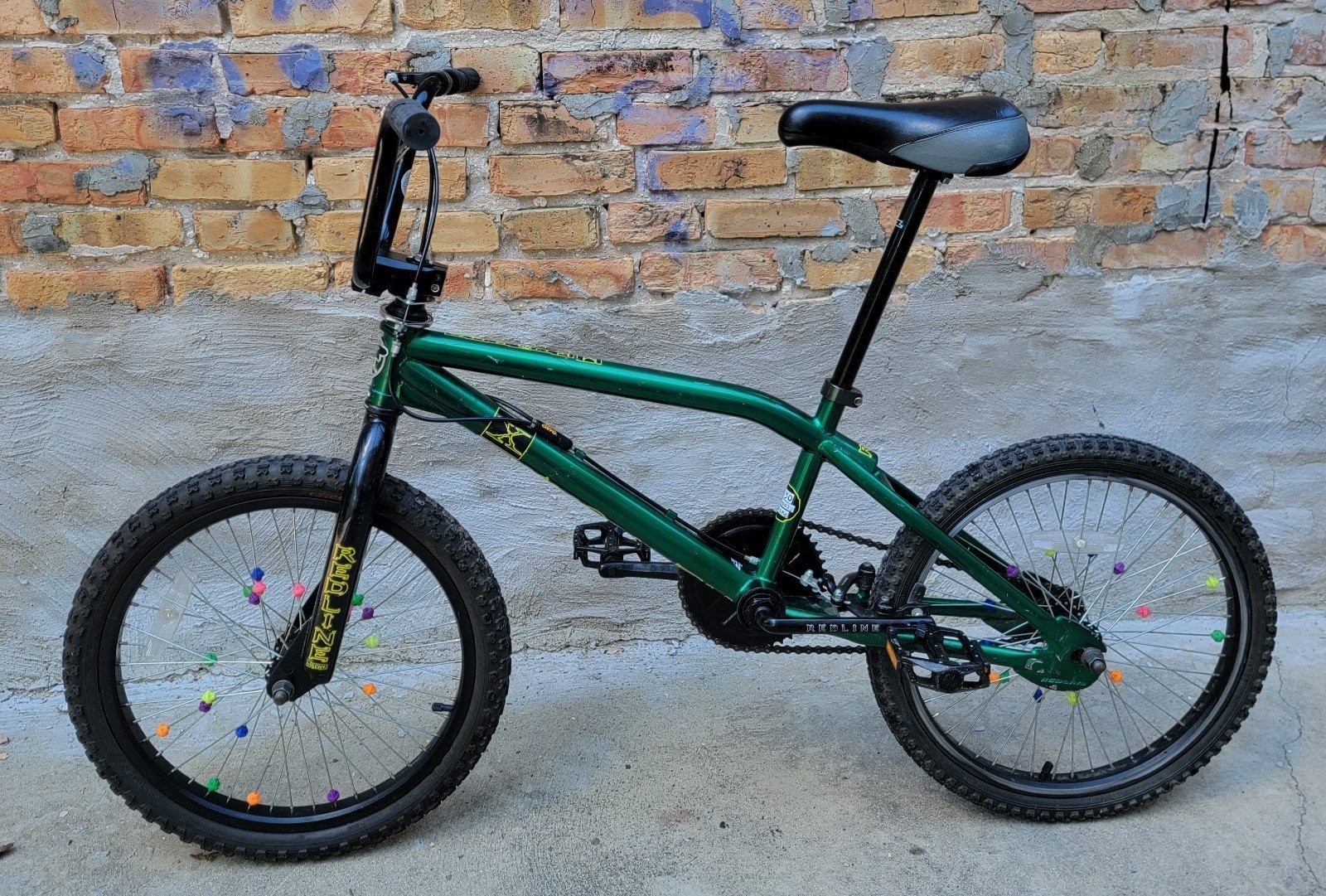 RedLine BMX Bike Single X Old School Freestyle 4130 Tubing Seattle Bicycle USA