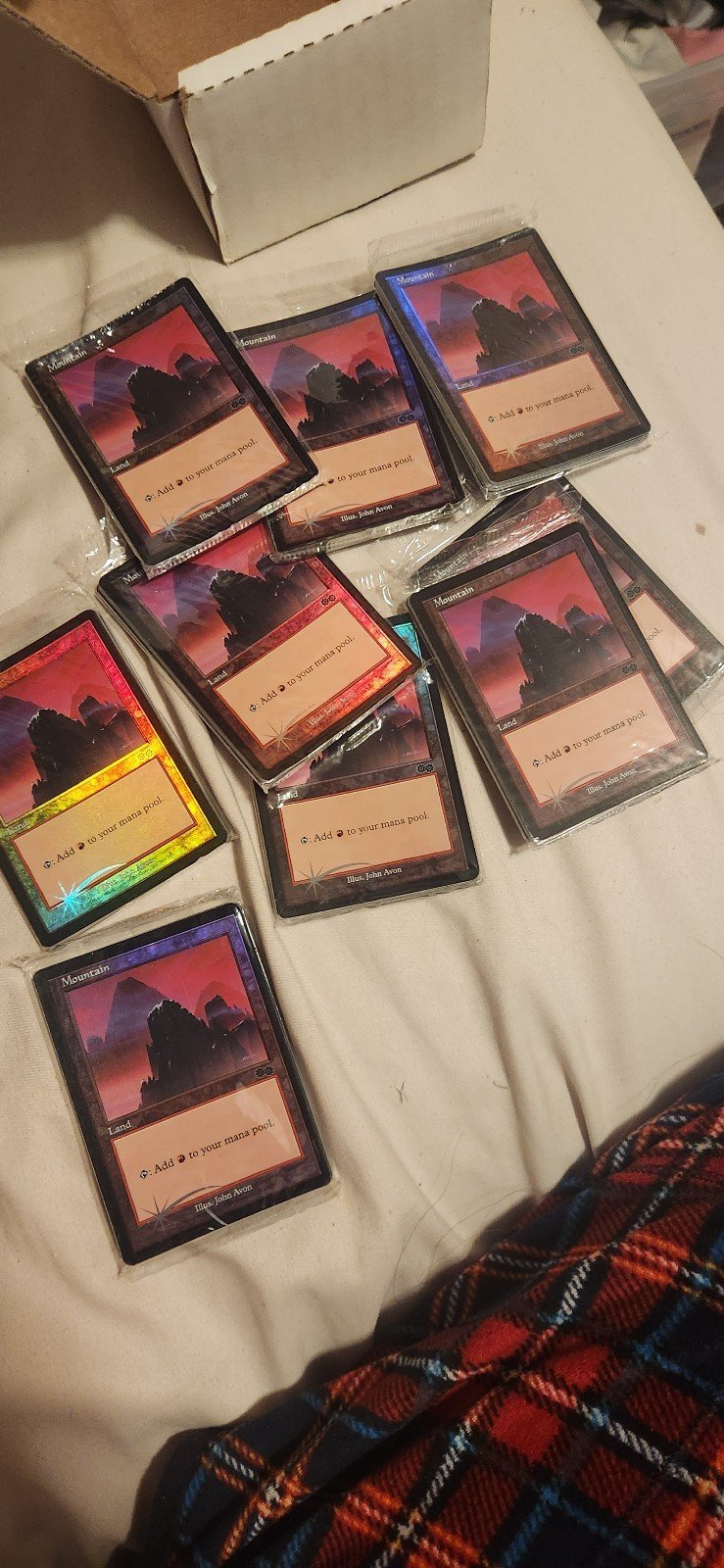 MTG Magic the Gathering Arena 1998 Foil Promo Urza's Saga Mountain Promo Pack