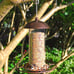2 Pack Metal Wide Bird Feeders - Hanging Outdoor Bird Feeder with 1.6lbs